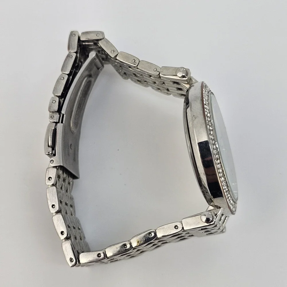40MM Women's Analog Watch Gray‎ Dial Gray Bracelet Band 6.5